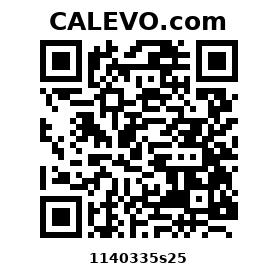 Calevo.com Preisschild 1140335s25