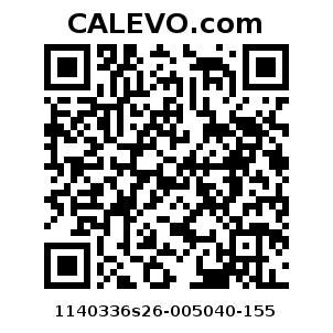 Calevo.com Preisschild 1140336s26-005040-155