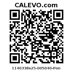 Calevo.com Preisschild 1140338s25-005040-Pon