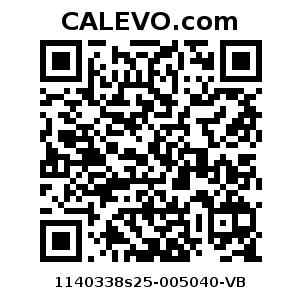 Calevo.com Preisschild 1140338s25-005040-VB