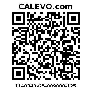 Calevo.com Preisschild 1140340s25-009000-125