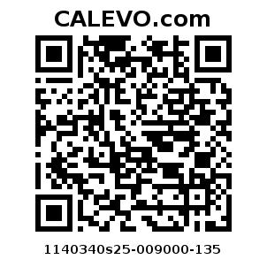 Calevo.com Preisschild 1140340s25-009000-135