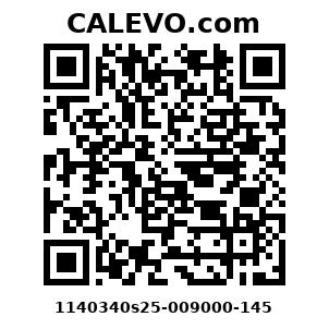 Calevo.com Preisschild 1140340s25-009000-145