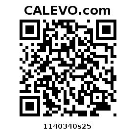 Calevo.com Preisschild 1140340s25