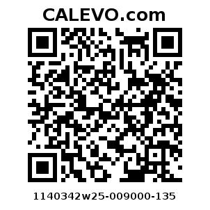 Calevo.com Preisschild 1140342w25-009000-135