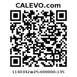 Calevo.com Preisschild 1140342w25-009000-145