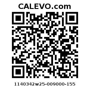Calevo.com Preisschild 1140342w25-009000-155