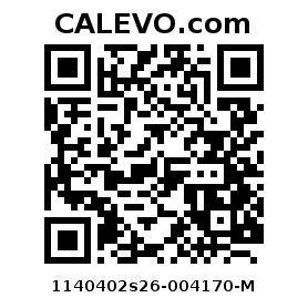 Calevo.com Preisschild 1140402s26-004170-M