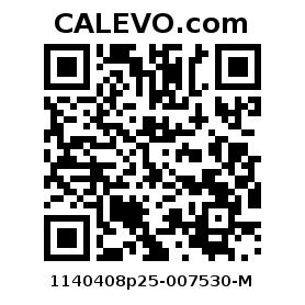 Calevo.com Preisschild 1140408p25-007530-M