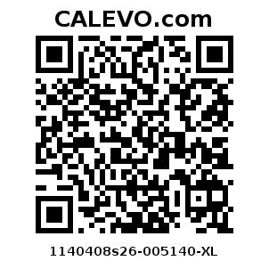 Calevo.com Preisschild 1140408s26-005140-XL