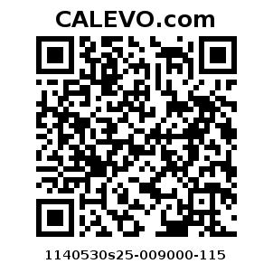 Calevo.com Preisschild 1140530s25-009000-115
