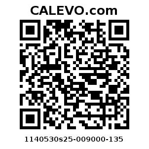 Calevo.com Preisschild 1140530s25-009000-135