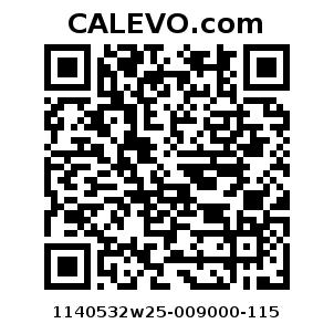 Calevo.com Preisschild 1140532w25-009000-115