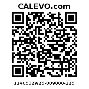 Calevo.com Preisschild 1140532w25-009000-125