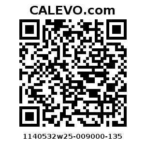 Calevo.com Preisschild 1140532w25-009000-135