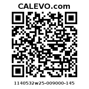 Calevo.com Preisschild 1140532w25-009000-145