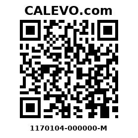 Calevo.com Preisschild 1170104-000000-M