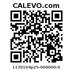 Calevo.com Preisschild 1170104p25-009000-S