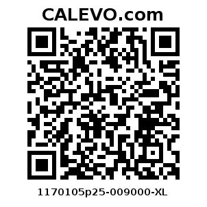 Calevo.com Preisschild 1170105p25-009000-XL
