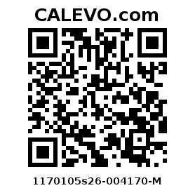 Calevo.com Preisschild 1170105s26-004170-M