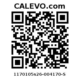 Calevo.com Preisschild 1170105s26-004170-S