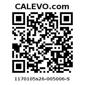 Calevo.com Preisschild 1170105s26-005006-S