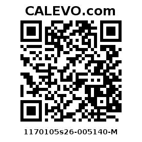 Calevo.com Preisschild 1170105s26-005140-M