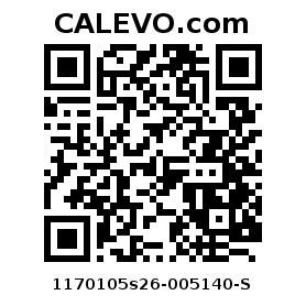 Calevo.com Preisschild 1170105s26-005140-S