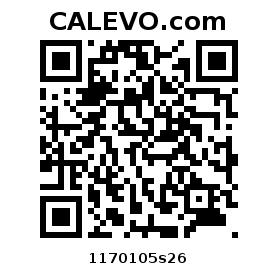 Calevo.com Preisschild 1170105s26