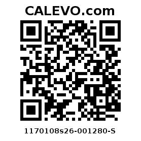 Calevo.com Preisschild 1170108s26-001280-S