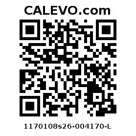 Calevo.com Preisschild 1170108s26-004170-L