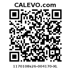 Calevo.com Preisschild 1170108s26-004170-XL