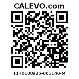Calevo.com Preisschild 1170108s26-005140-M
