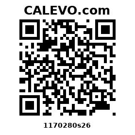 Calevo.com Preisschild 1170280s26