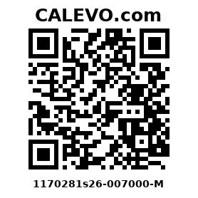 Calevo.com Preisschild 1170281s26-007000-M