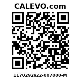 Calevo.com Preisschild 1170292s22-007000-M