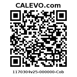 Calevo.com Preisschild 1170304v25-000000-Cob