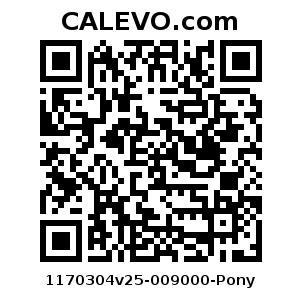 Calevo.com Preisschild 1170304v25-009000-Pony