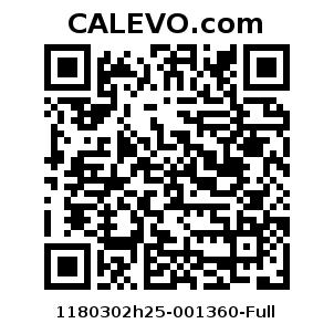 Calevo.com Preisschild 1180302h25-001360-Full