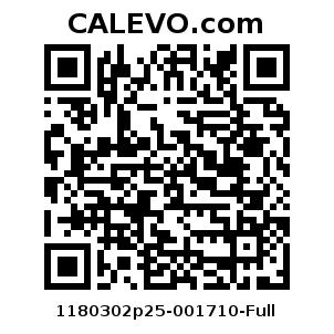 Calevo.com Preisschild 1180302p25-001710-Full