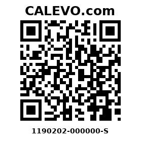 Calevo.com Preisschild 1190202-000000-S
