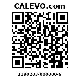 Calevo.com Preisschild 1190203-000000-S