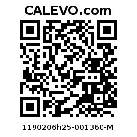 Calevo.com Preisschild 1190206h25-001360-M