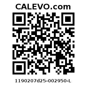 Calevo.com Preisschild 1190207d25-002950-L
