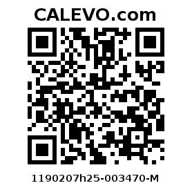 Calevo.com Preisschild 1190207h25-003470-M