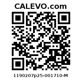 Calevo.com Preisschild 1190207p25-001710-M