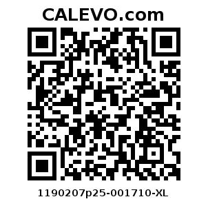 Calevo.com Preisschild 1190207p25-001710-XL