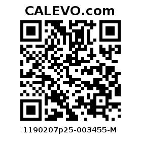 Calevo.com Preisschild 1190207p25-003455-M