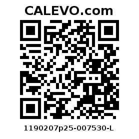 Calevo.com Preisschild 1190207p25-007530-L