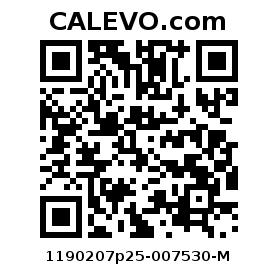 Calevo.com Preisschild 1190207p25-007530-M